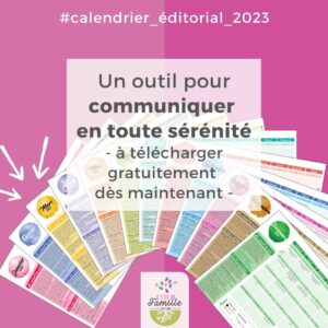 Calendrier éditorial 2023